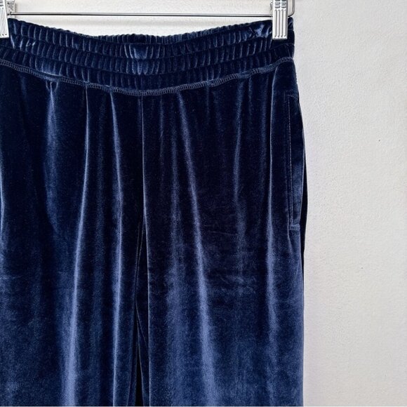 Fabletics Womens Xsmall Velour Blue Jogger - Picture 5 of 15